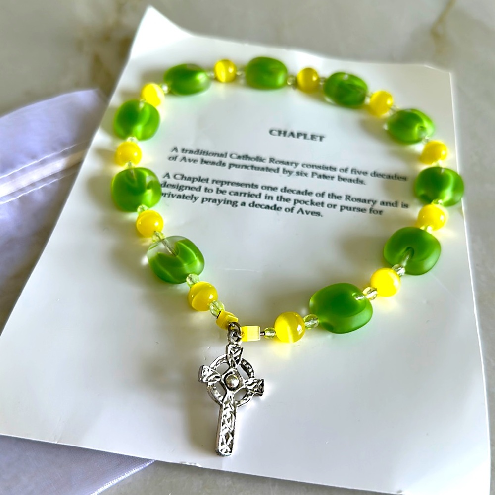 One of a kind homemade Chaplet!